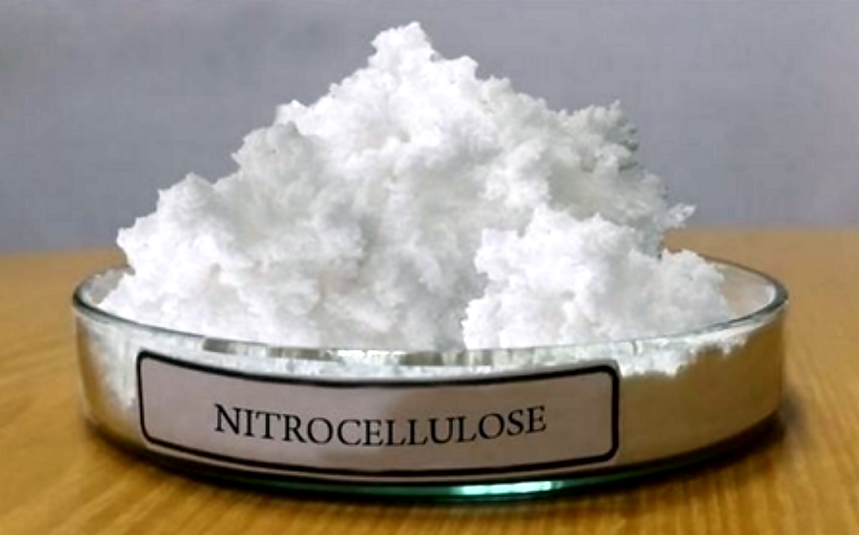 Production of Explosives: Nitrocellulose from Paper Waste Using Nitrogen from the Air
